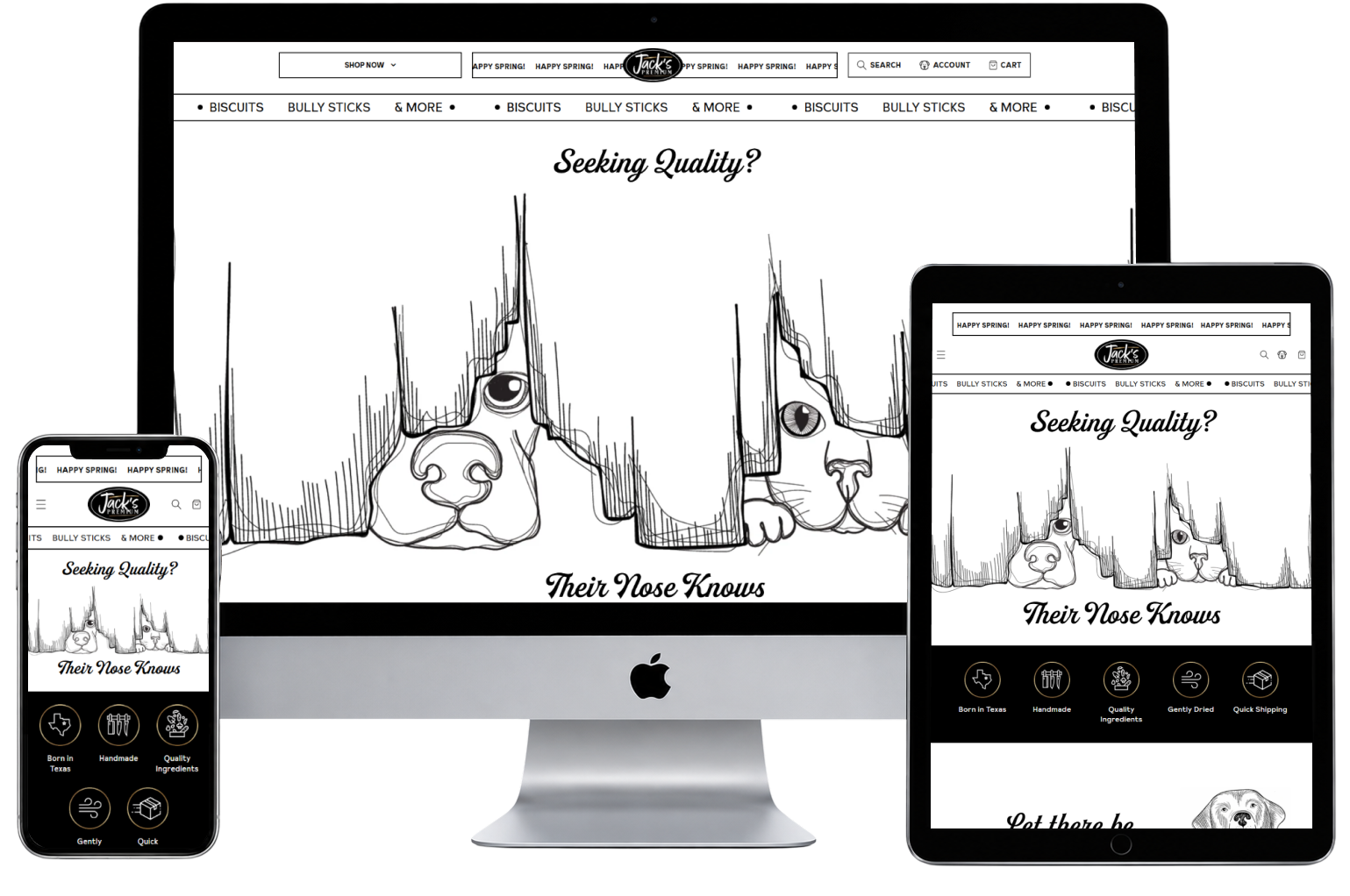 Jackspremium website preview