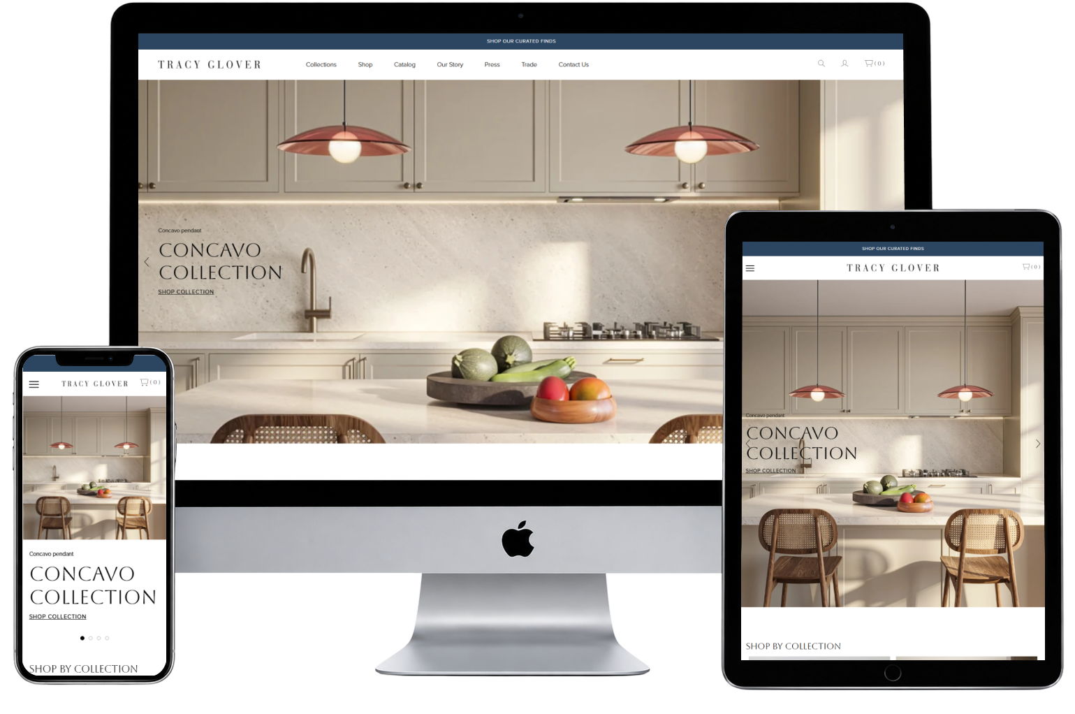 Tracygloverstudio website preview