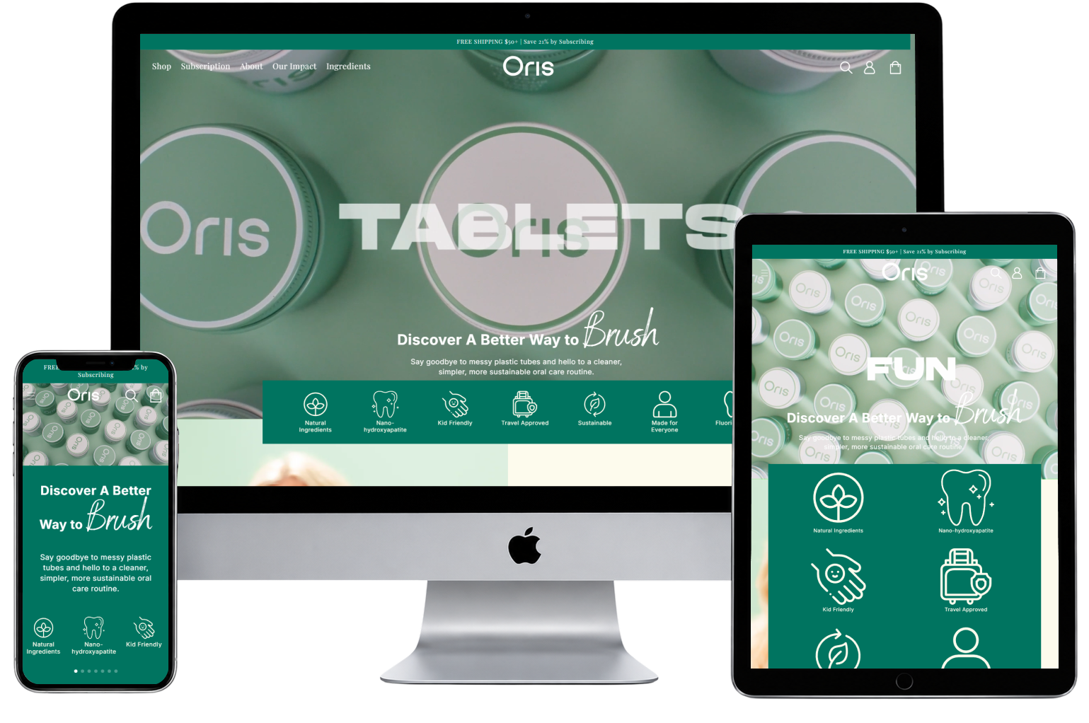 Tryoris website preview