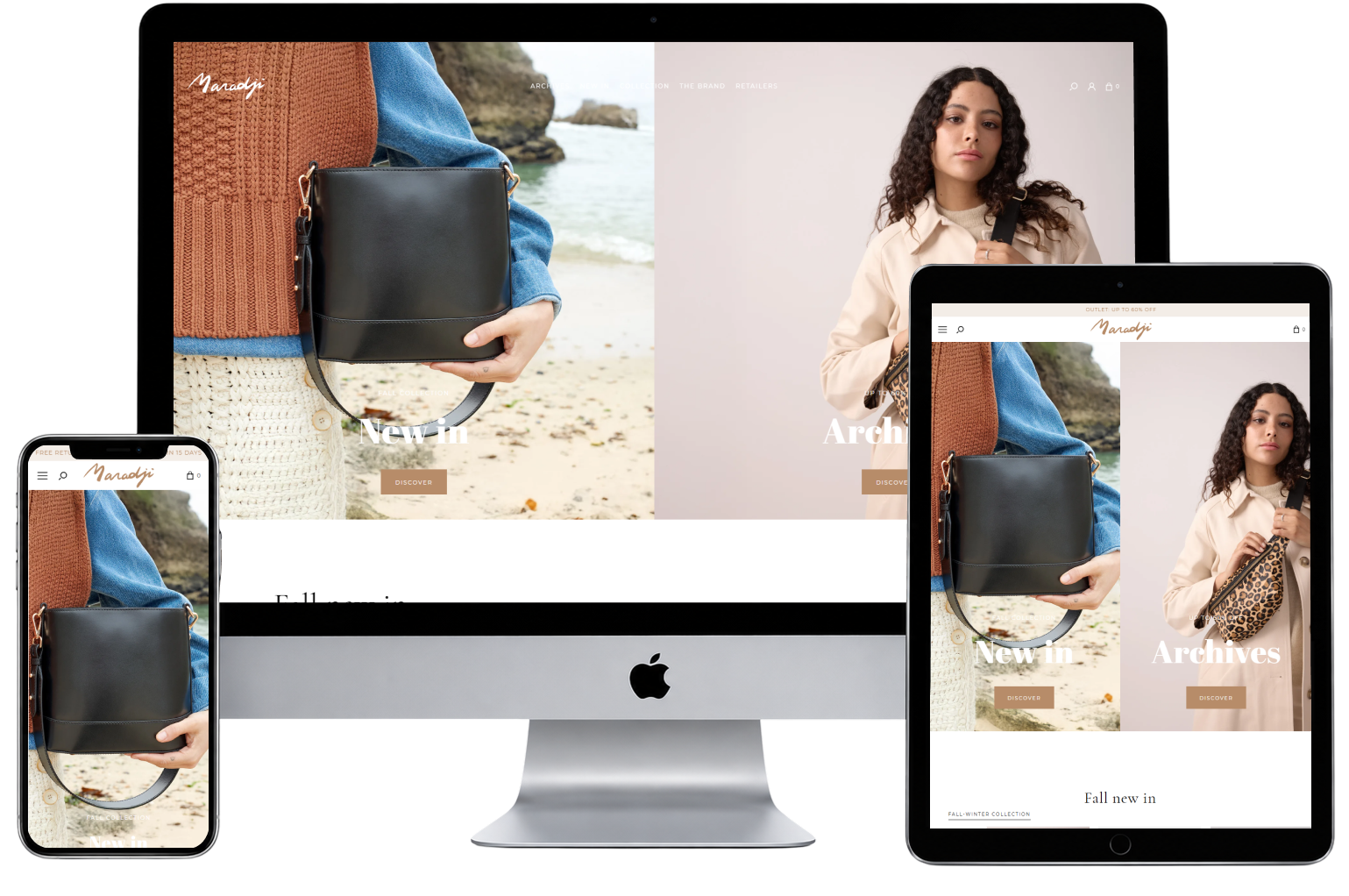Maradji website preview